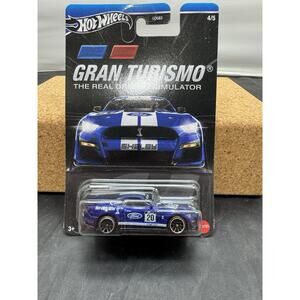 Hot Wheels 2024 Gran Turismo '20 Ford Mustang Shelby GT500 4/5 Walmart Exclusive
